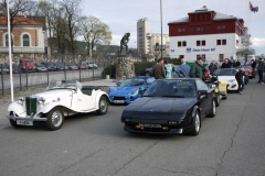 Kortesje gjennom Oslos gater 6. mai